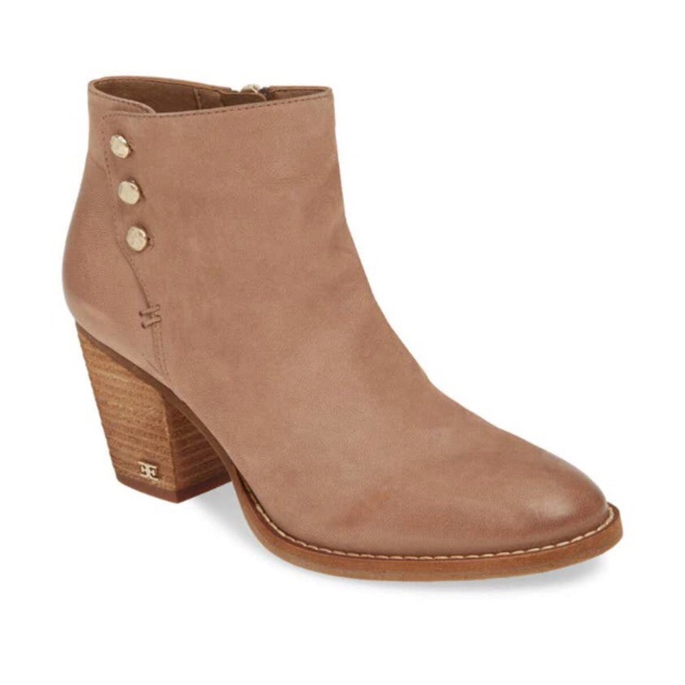 Sam Edelman Leather Ankle Boots